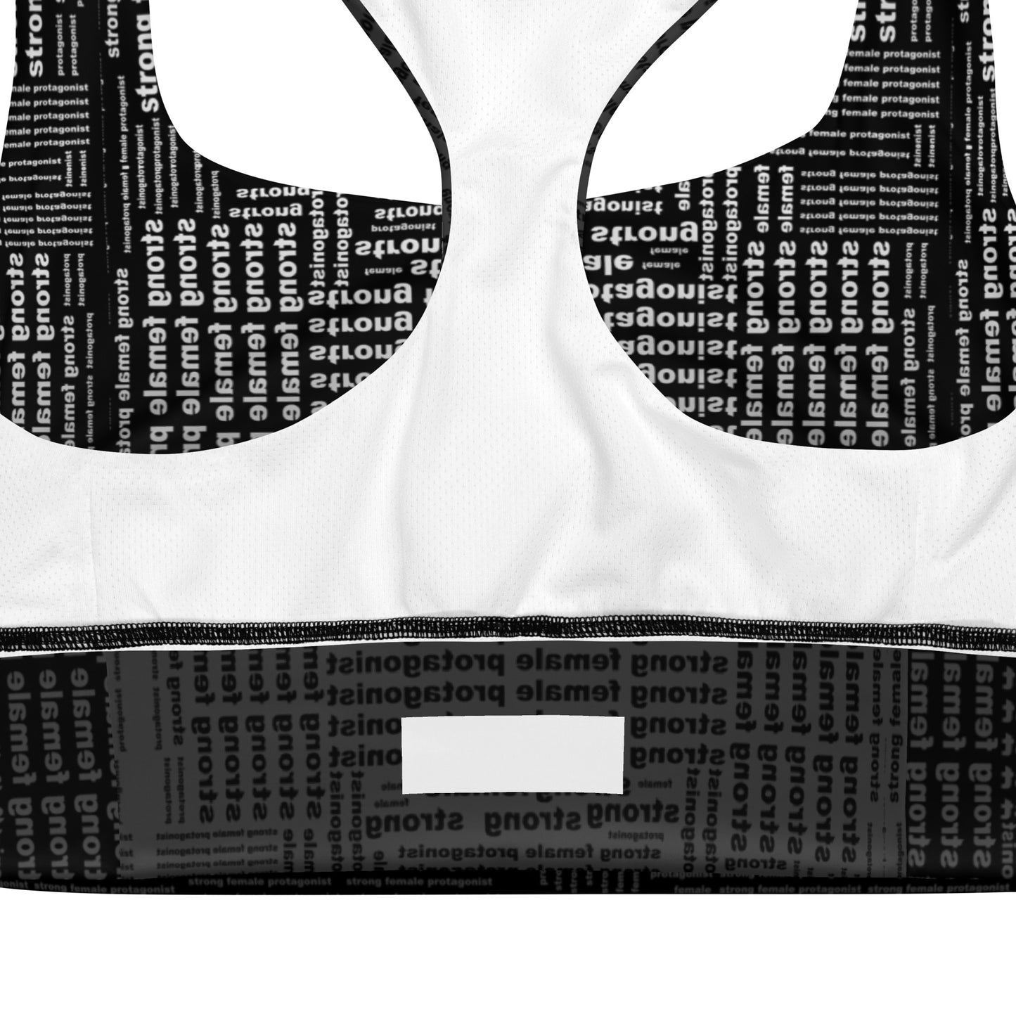 Strong Female Protagonist Dark Option Longline Sports Bra