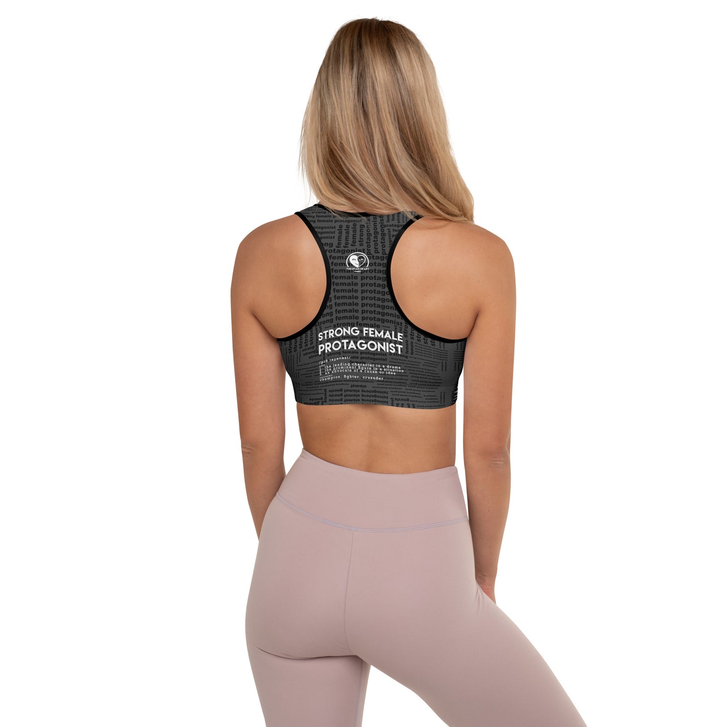 Strong Female Protagonist Dark Option - Padded Sports Bra