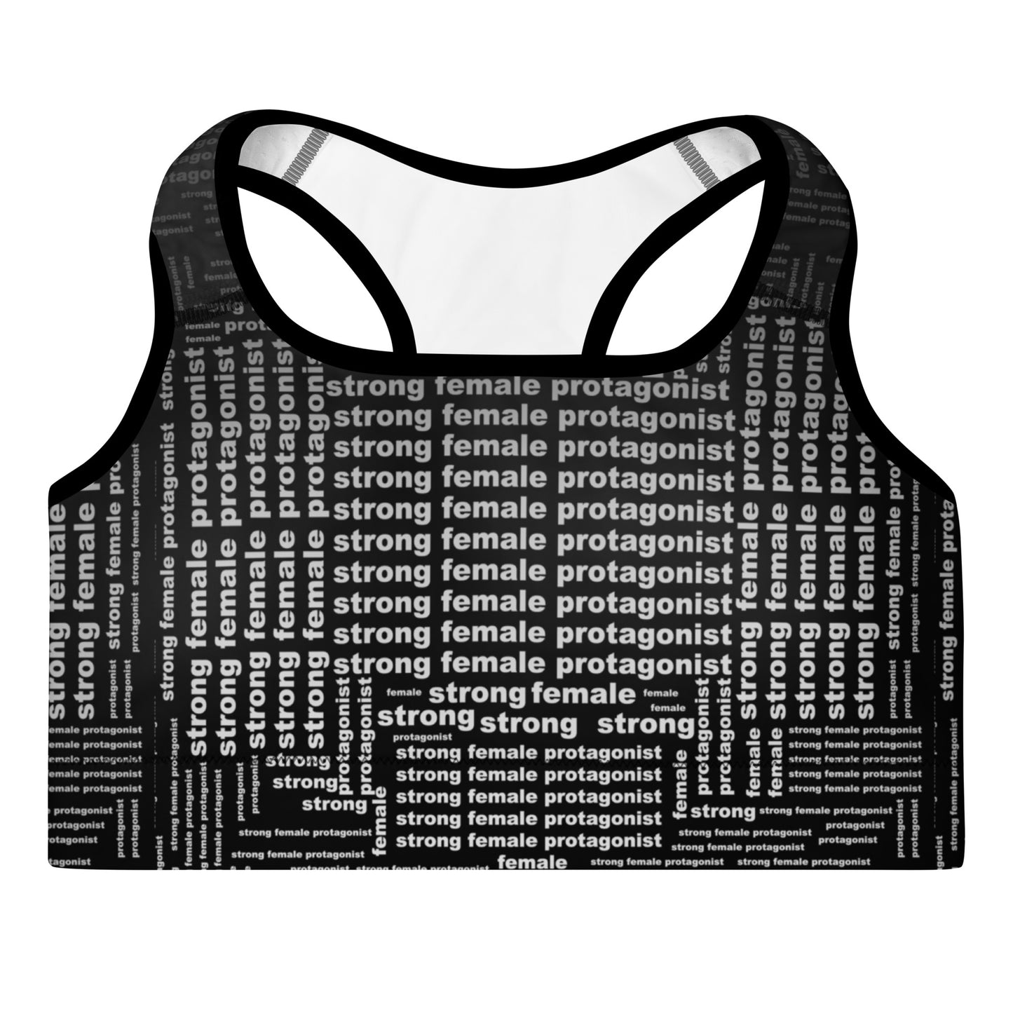 Strong Female Protagonist Dark Option - Padded Sports Bra