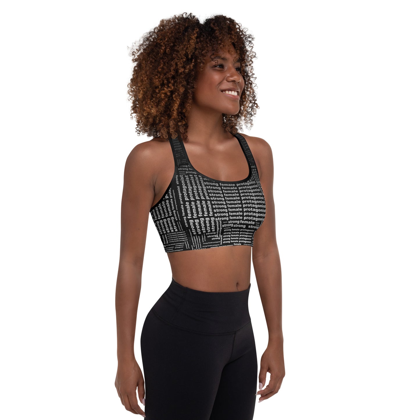 Strong Female Protagonist Dark Option - Padded Sports Bra