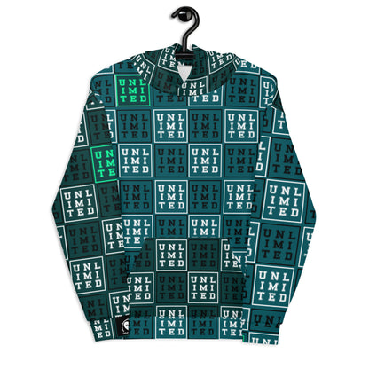 Unlimited Green - All-Over Print Unisex Hoodie