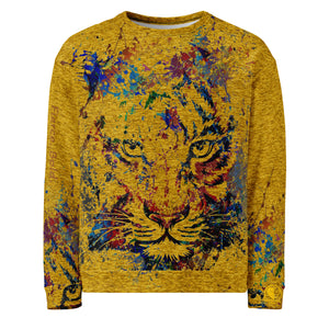 Tiger This Is My Moment - All-Over Print Unisex Crewneck Sweatshirt