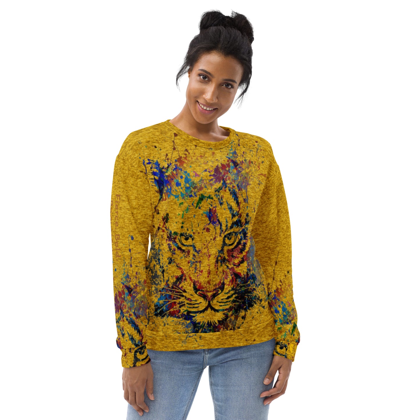 Tiger This Is My Moment - All-Over Print Unisex Crewneck Sweatshirt