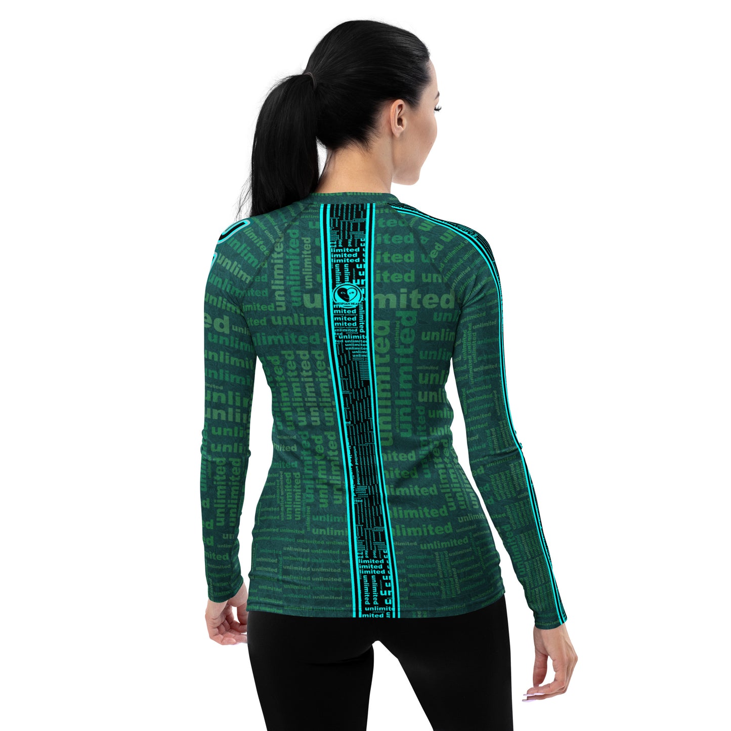 Unlimited Green - Women's Rash Guard