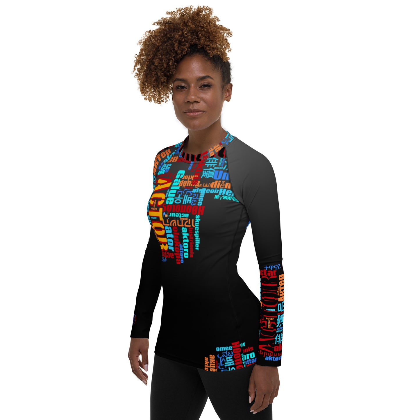 Actor in Languages - Women's Rash Guard