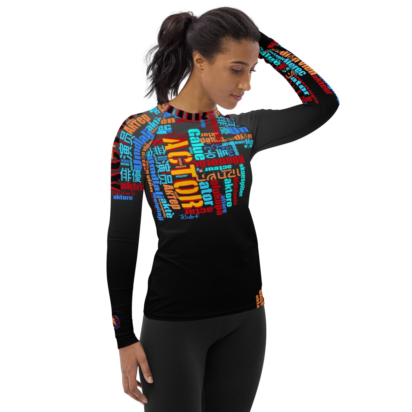 Actor in Languages - Women's Rash Guard