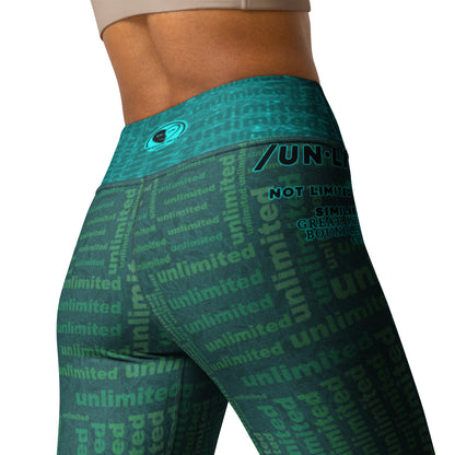 Unlimited Green - Yoga Running Lounging Leggings