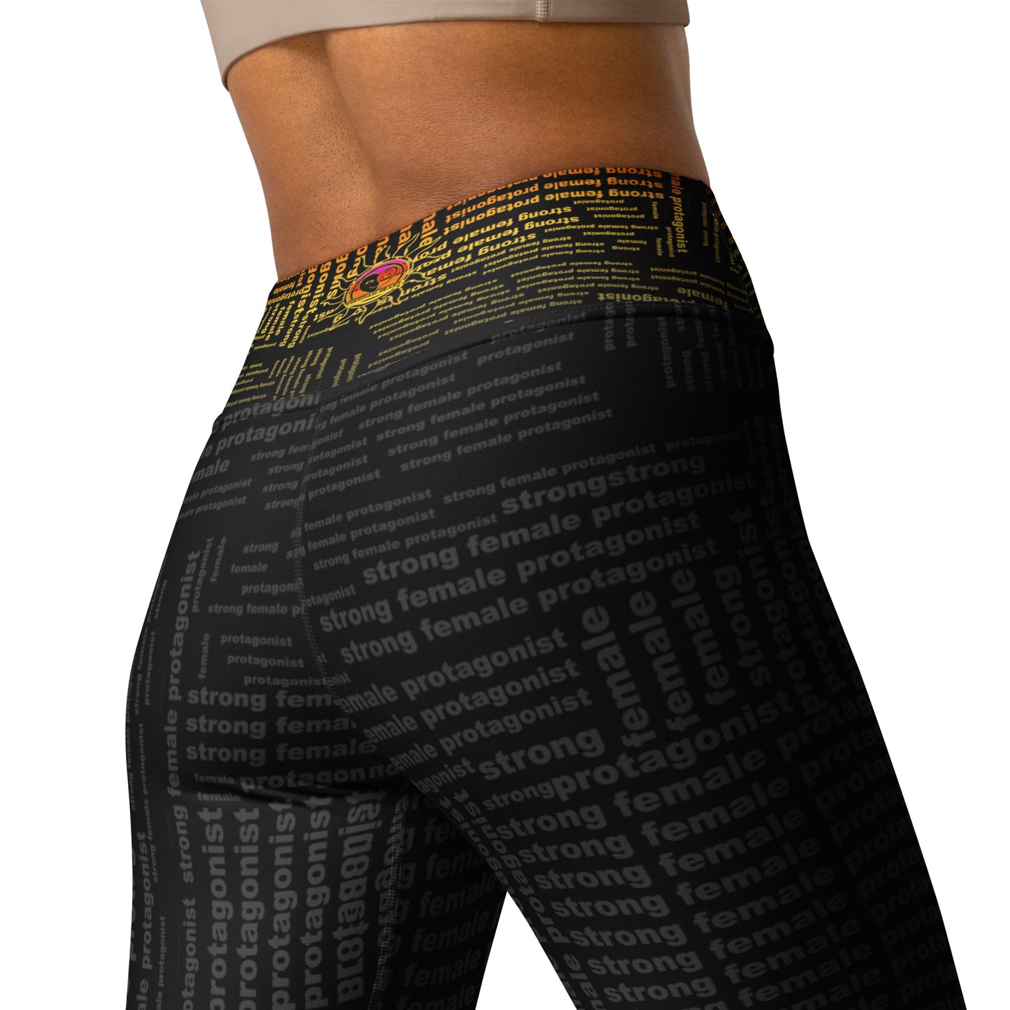 Strong Female Protagonist - Dark Sunset Option - Yoga Leggings