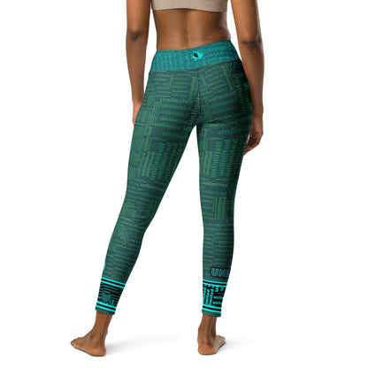 Unlimited Green - Yoga Running Lounging Leggings