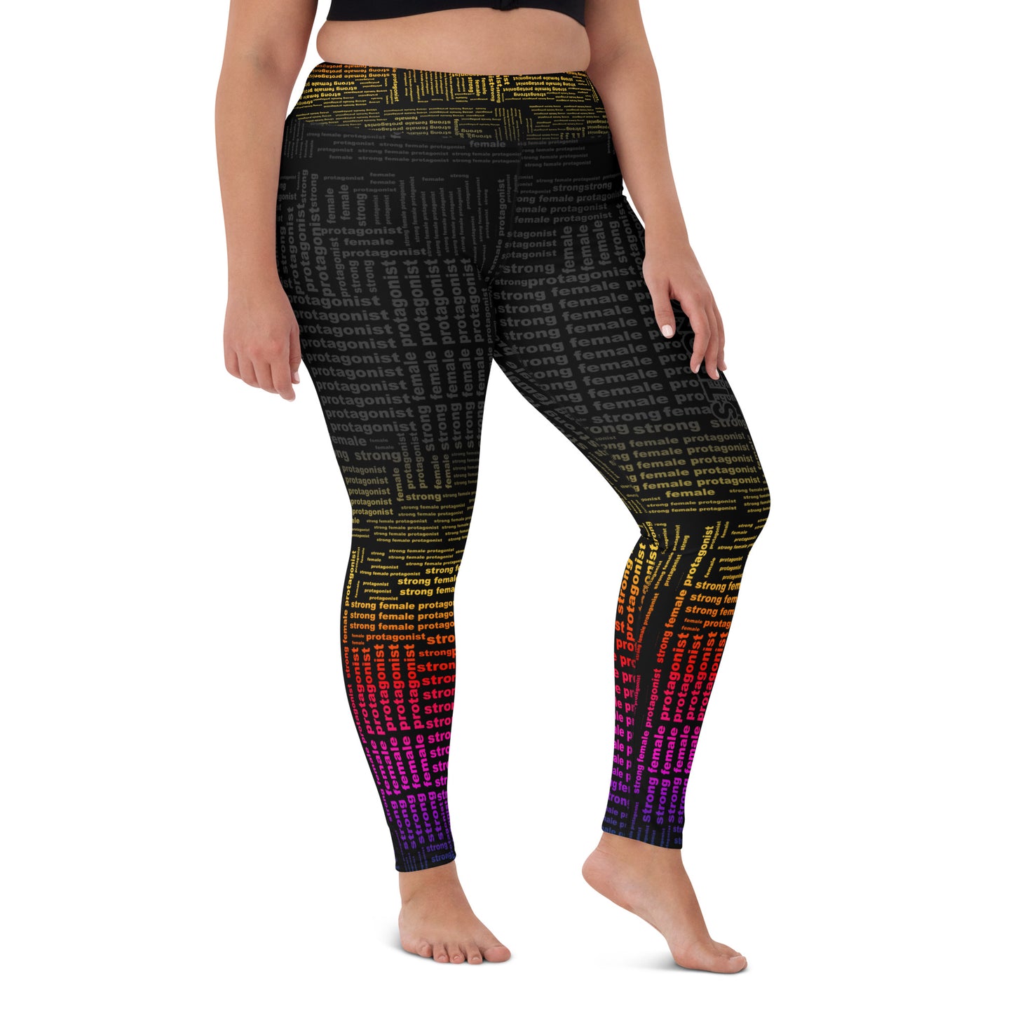 Strong Female Protagonist - Dark Sunset Option - Yoga Leggings