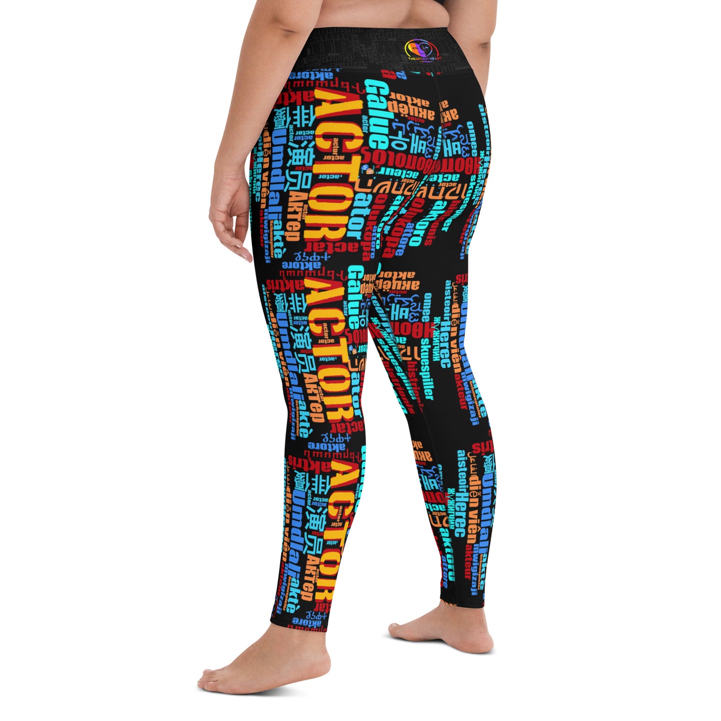 Actor in Languages - Yoga Running Workout Leggings