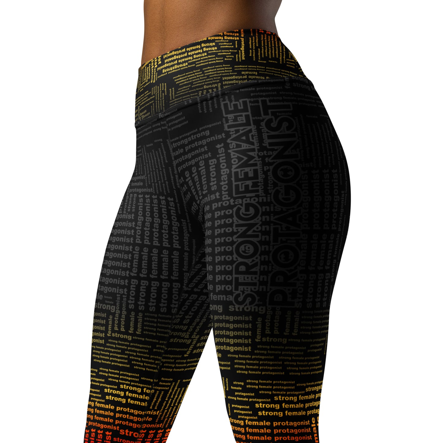 Strong Female Protagonist - Dark Sunset Option - Yoga Leggings