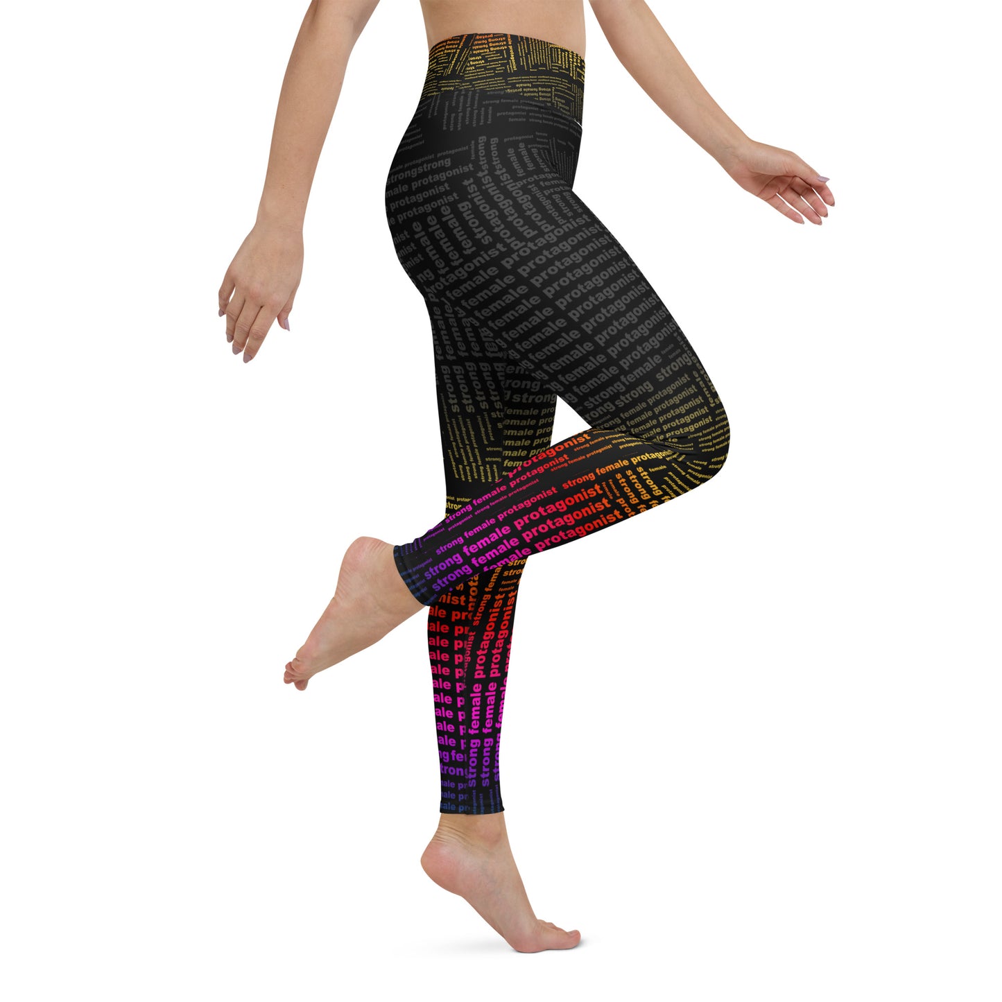 Strong Female Protagonist - Dark Sunset Option - Yoga Leggings