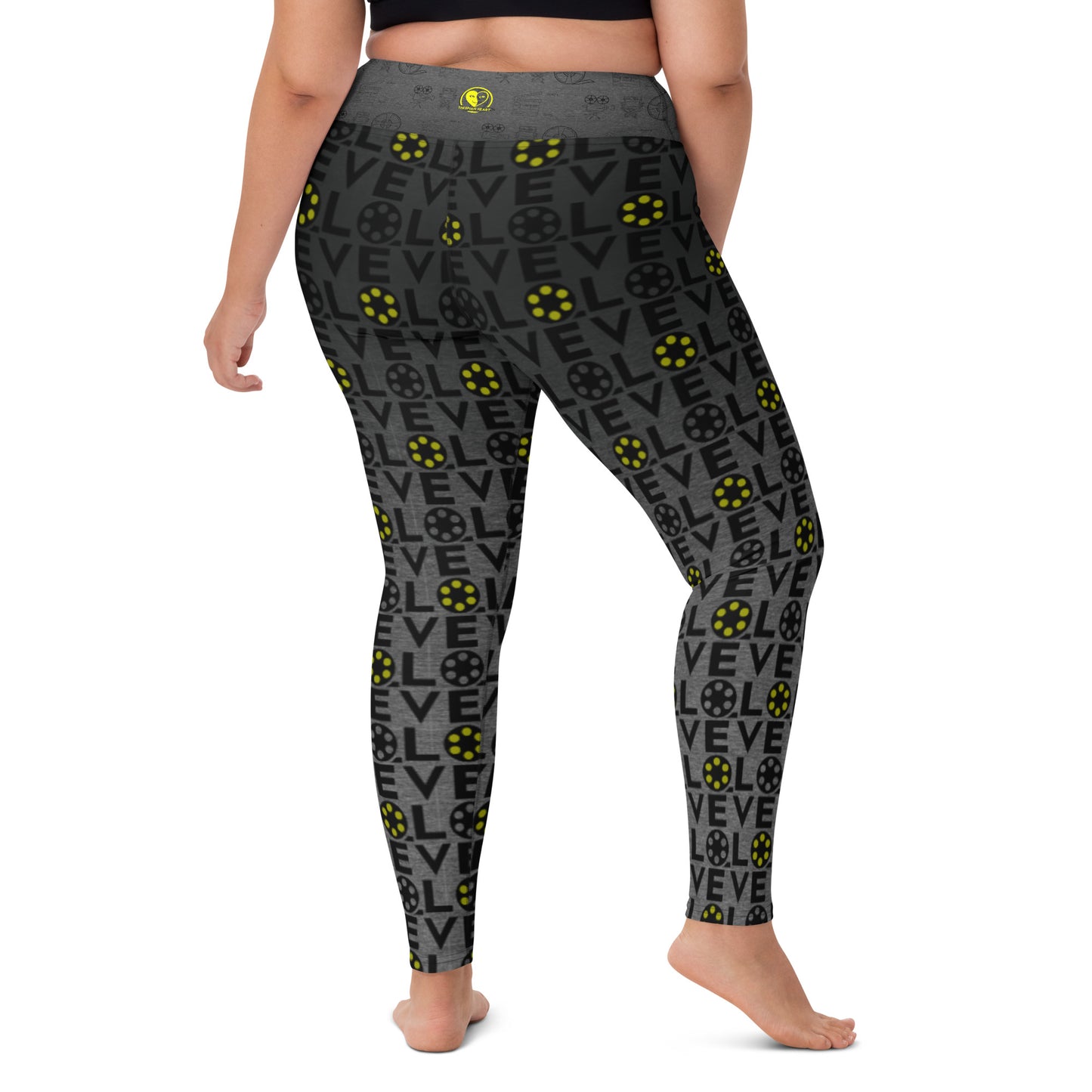 Love Movies Filmmaking - Yoga Running Workout Leggings