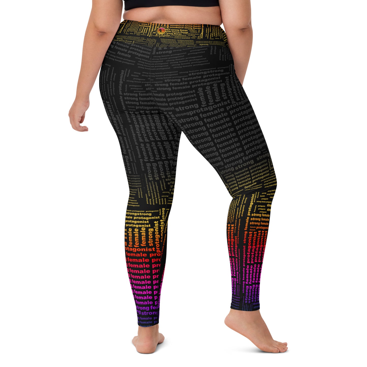 Strong Female Protagonist - Dark Sunset Option - Yoga Leggings