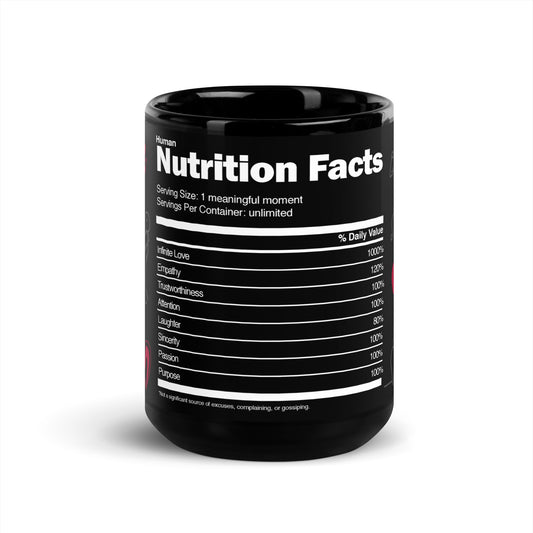 Human Nutrition Facts - 15oz Coffee & Tea Mug