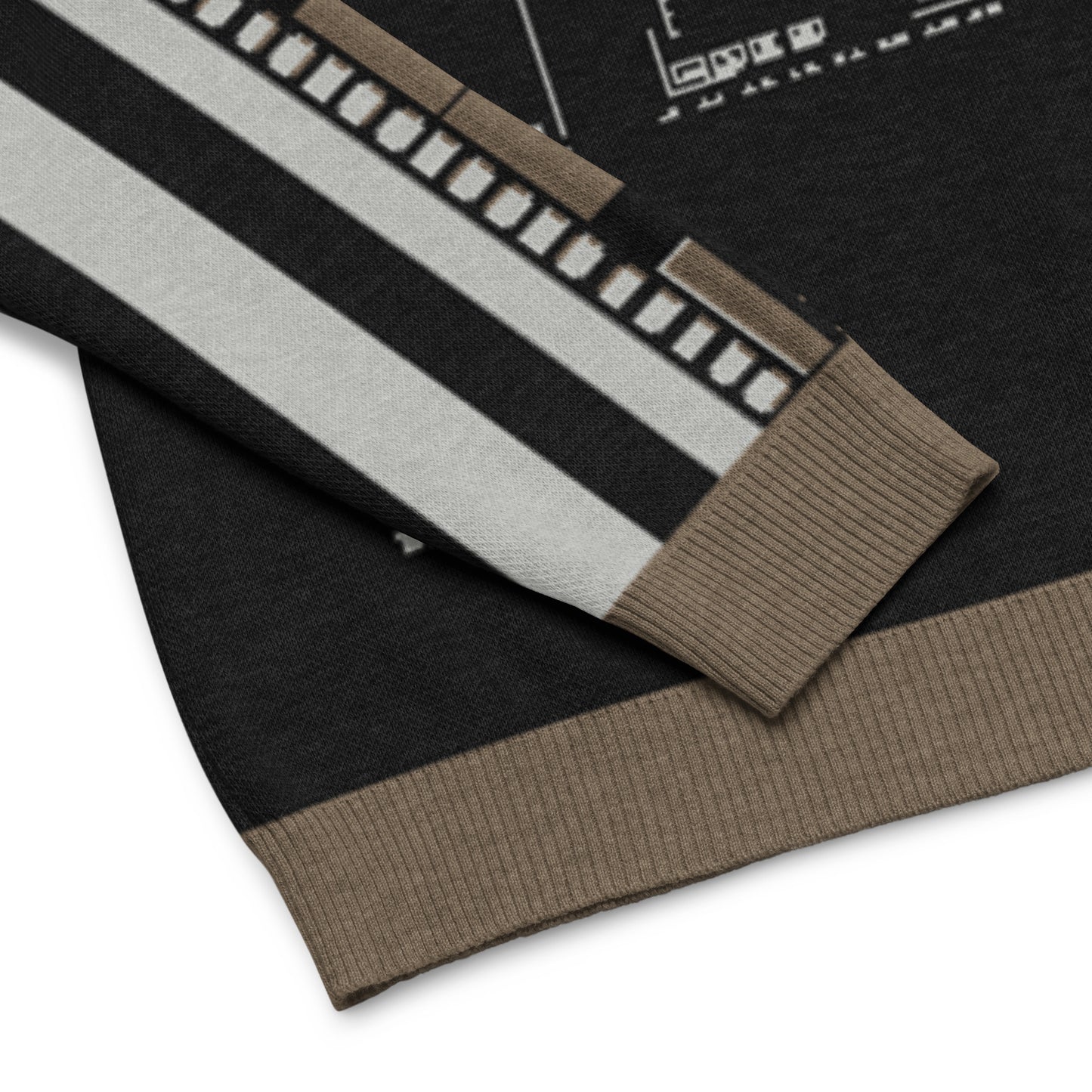 Record: Film Lover Movie Knitted Crew Neck Sweater