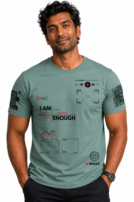 Record : I Am Enough - Film & TV Unisex Garment Dyed Creator 2.0 Vintage T-Shirt