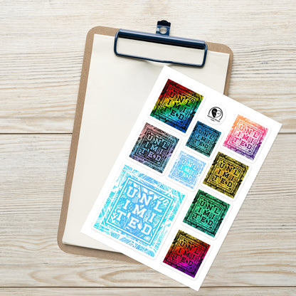 Unlimited - 9 Sticker Sheet