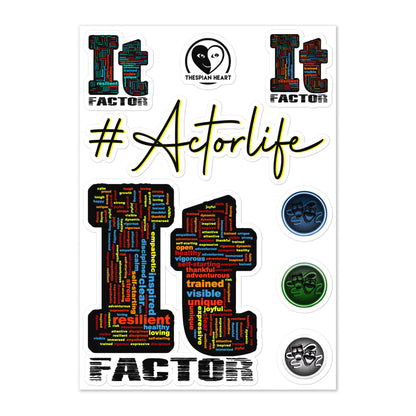 It Factor Sticker sheet