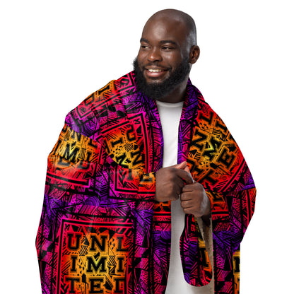 Unlimited Colorful - Sherpa Blanket