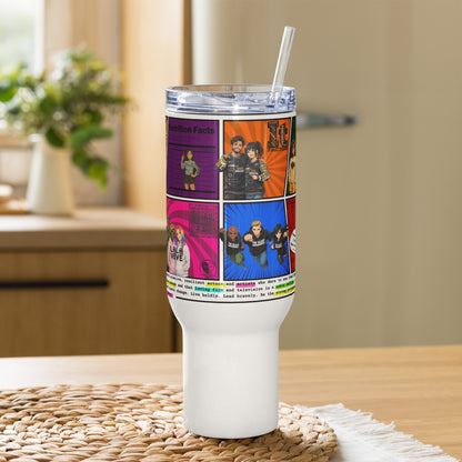 Wear Your Story 40oz Travel mug with a handle