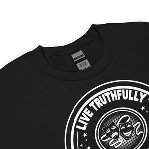 Live Truthfully - Printed Staple Unisex Crewneck Sweatshirt