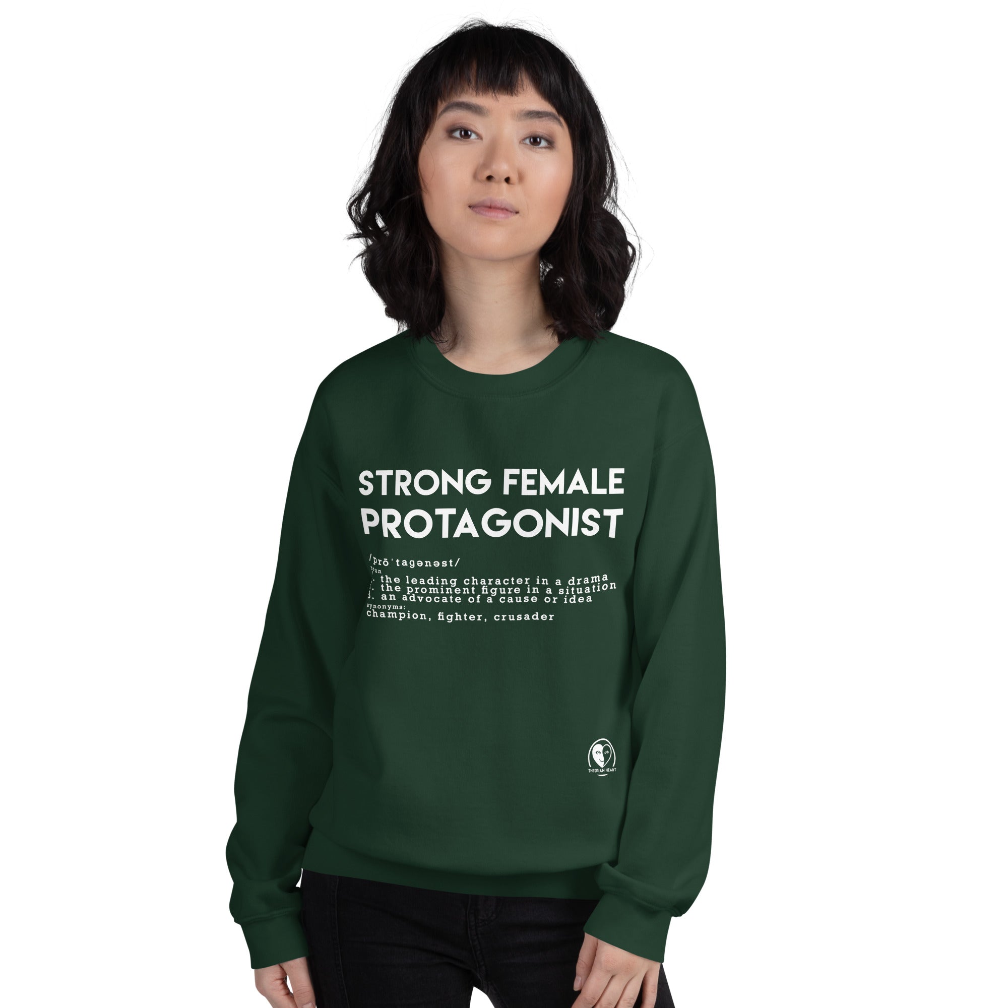 Strong Female Protagonist - Printed Staple Unisex Crewneck Sweatshirt
