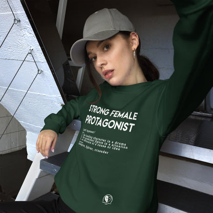 Strong Female Protagonist - Printed Staple Unisex Crewneck Sweatshirt