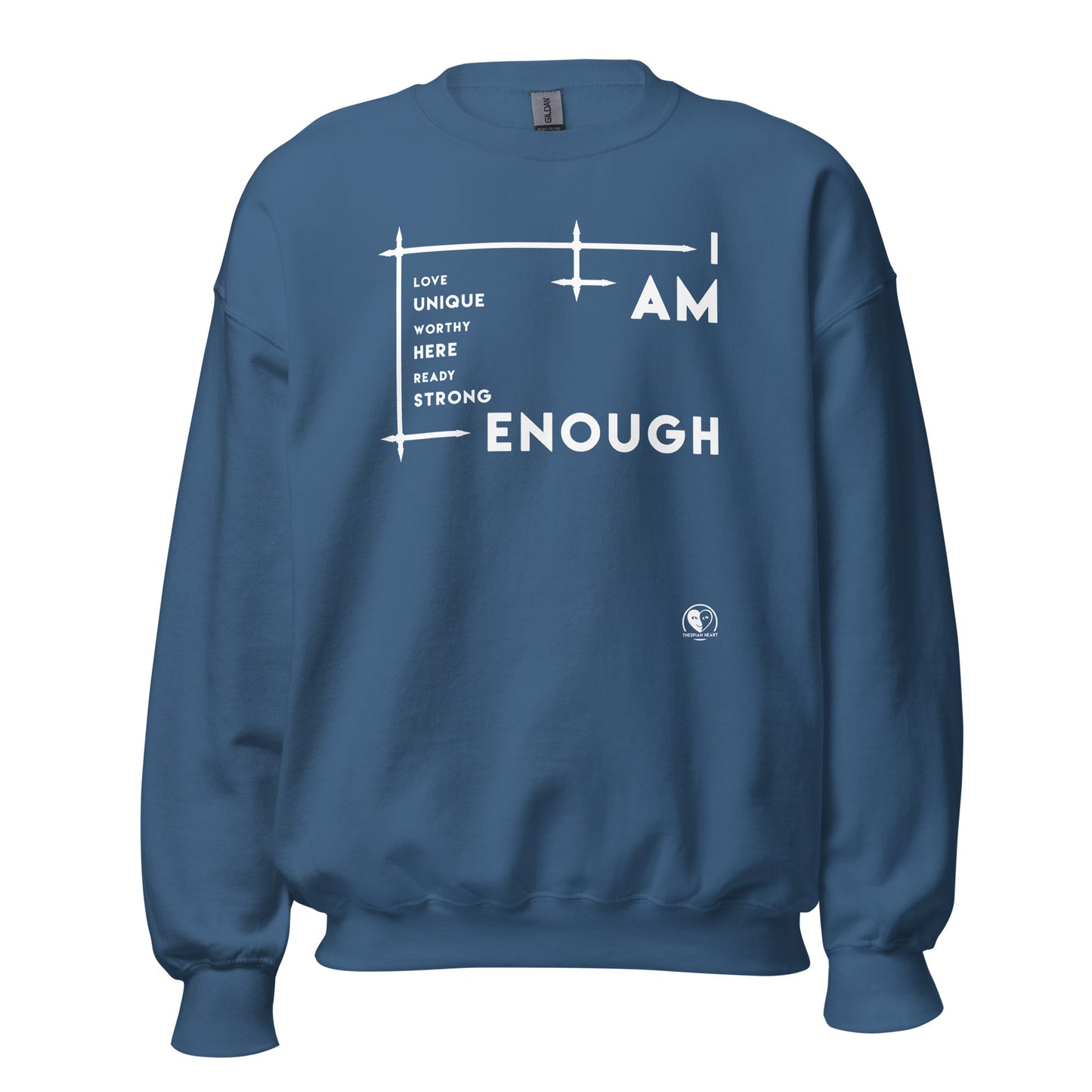 I Am Enough - Printed Staple Unisex Crewneck Sweatshirt