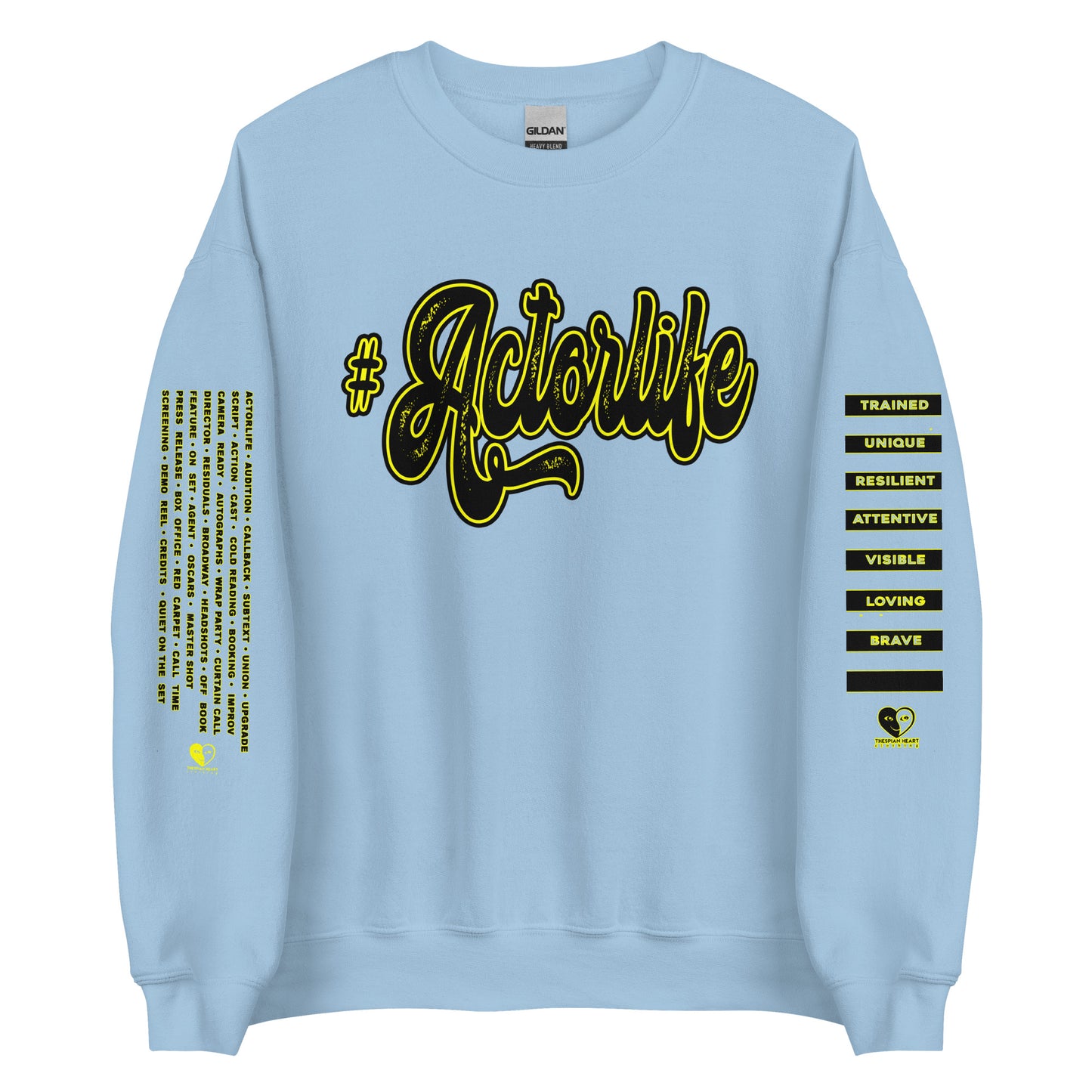 #ActorLife - Printed Staple Unisex Crewneck Sweatshirt