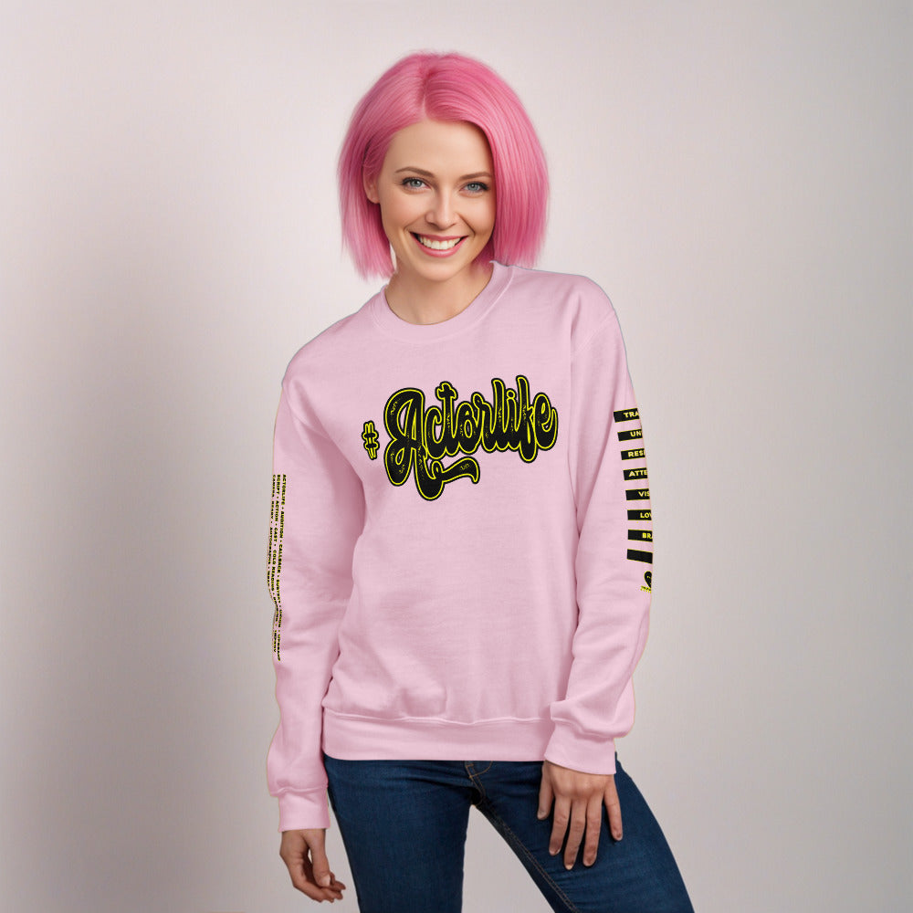 #ActorLife - Printed Staple Unisex Crewneck Sweatshirt