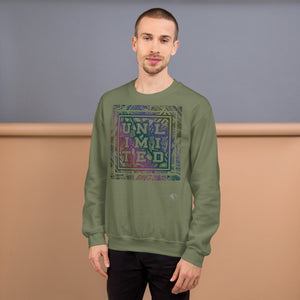 Unlimited Colorful - Printed Staple Unisex Crewneck Sweatshirt