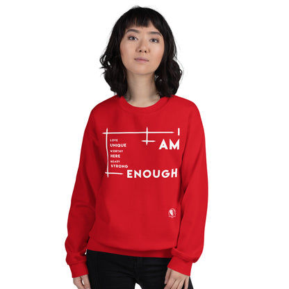 I Am Enough - Printed Staple Unisex Crewneck Sweatshirt