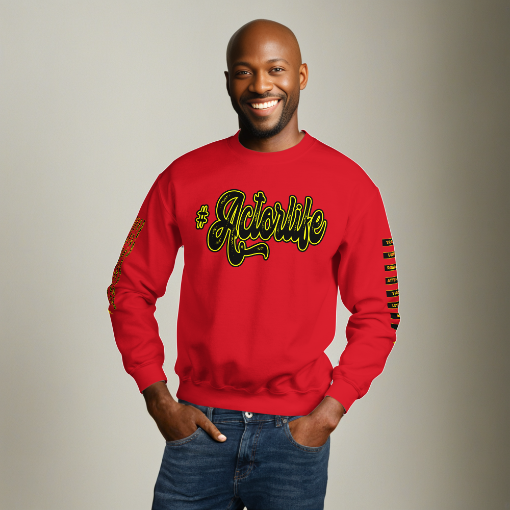 #ActorLife - Printed Staple Unisex Crewneck Sweatshirt