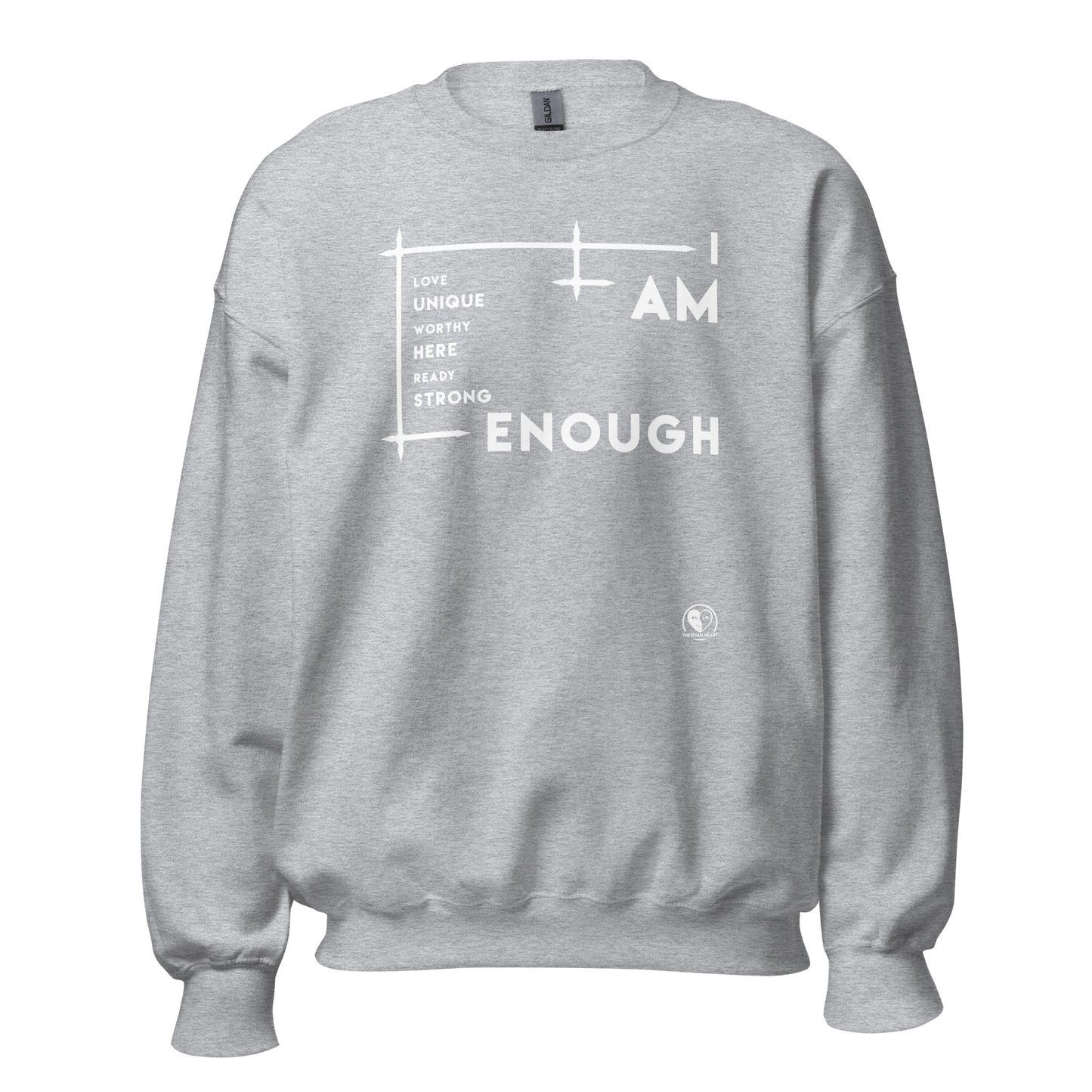 I Am Enough - Printed Staple Unisex Crewneck Sweatshirt