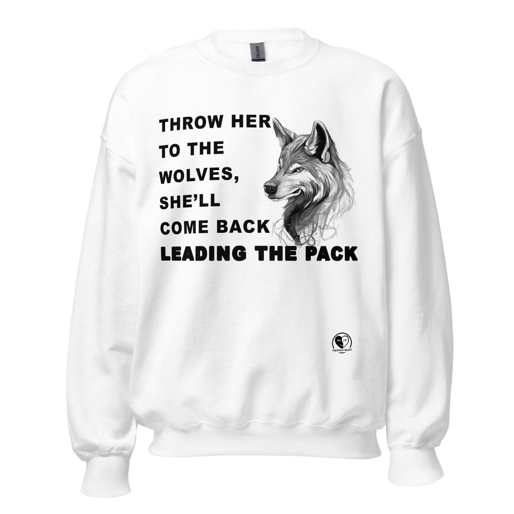 Leading the Pack - Printed Staple Unisex Crewneck Sweatshirt