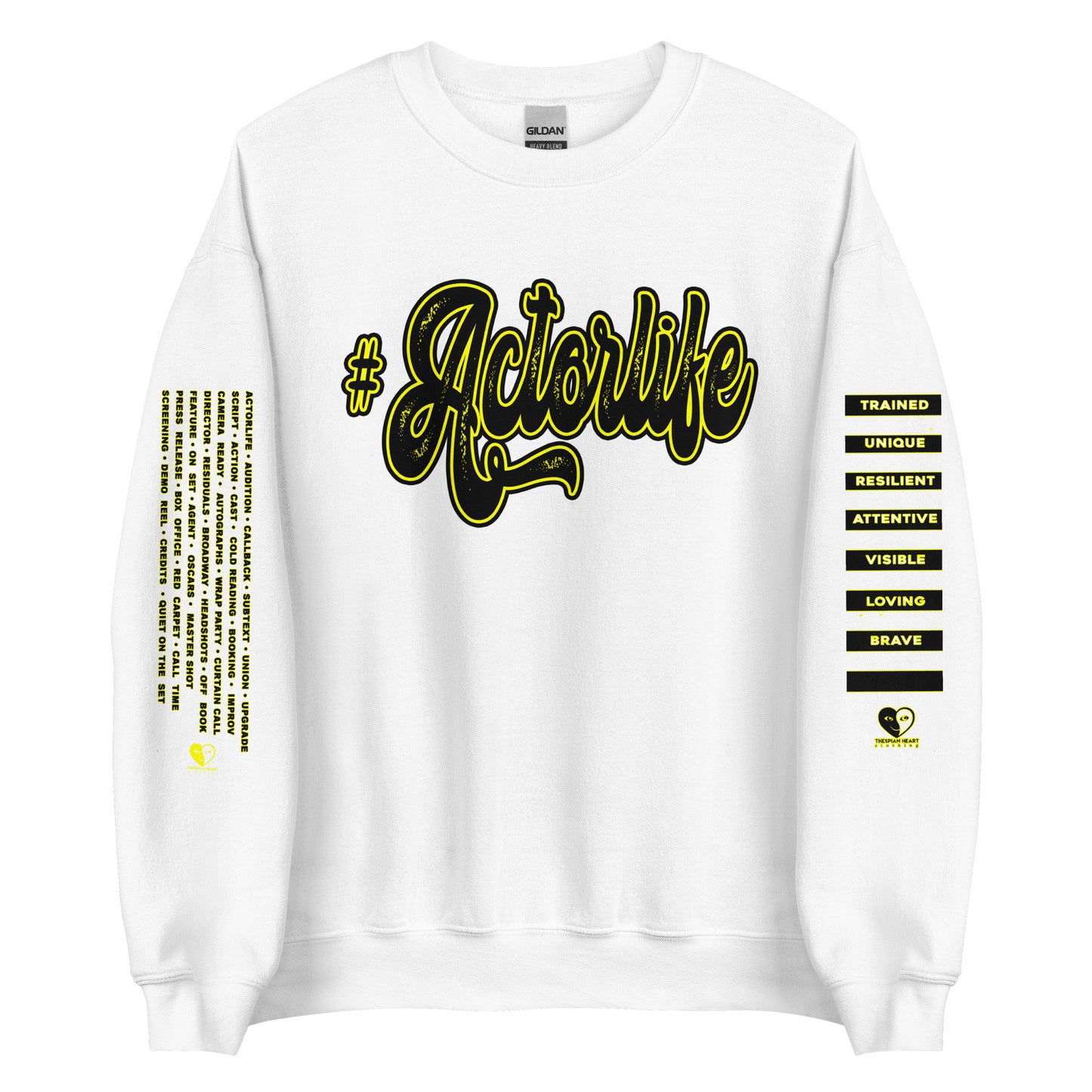 #ActorLife - Printed Staple Unisex Crewneck Sweatshirt