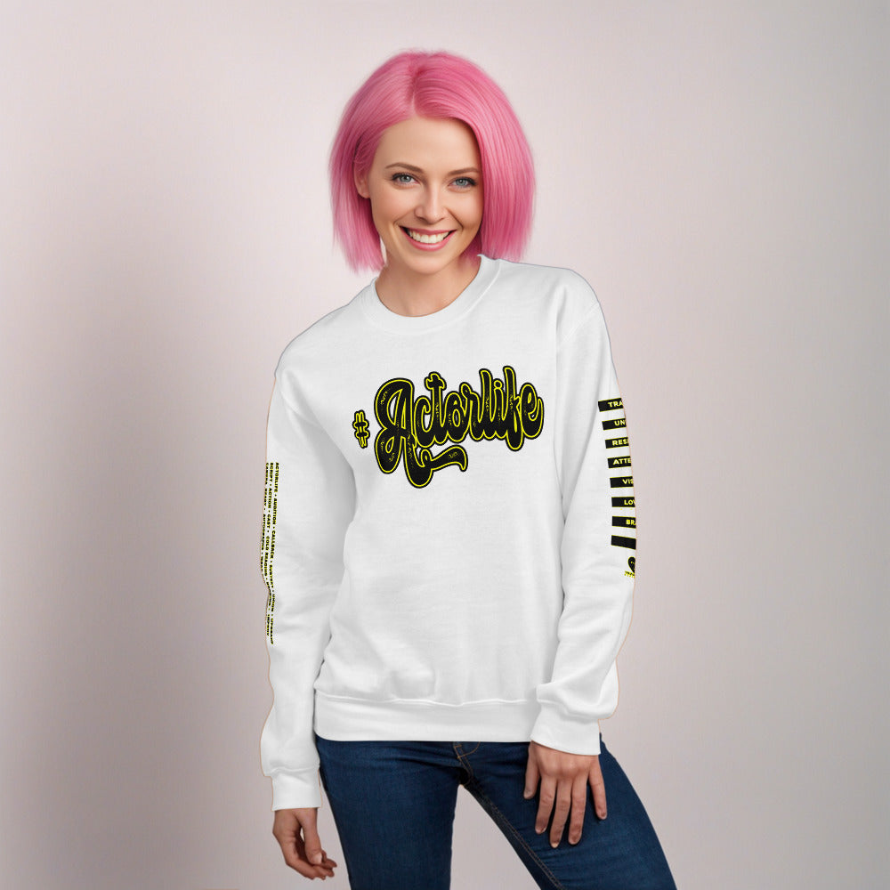 #ActorLife - Printed Staple Unisex Crewneck Sweatshirt