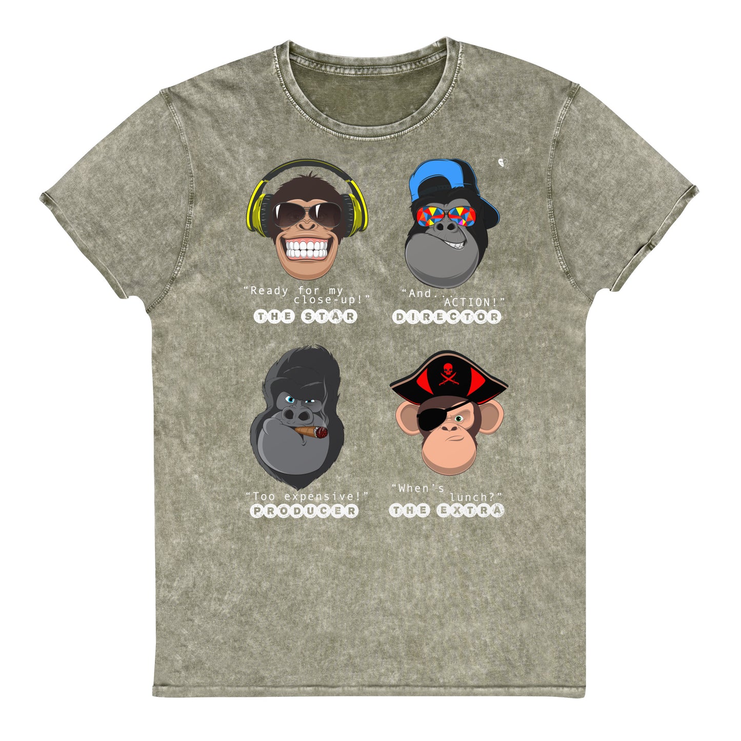 Movie Monkeys - Denim T-Shirt