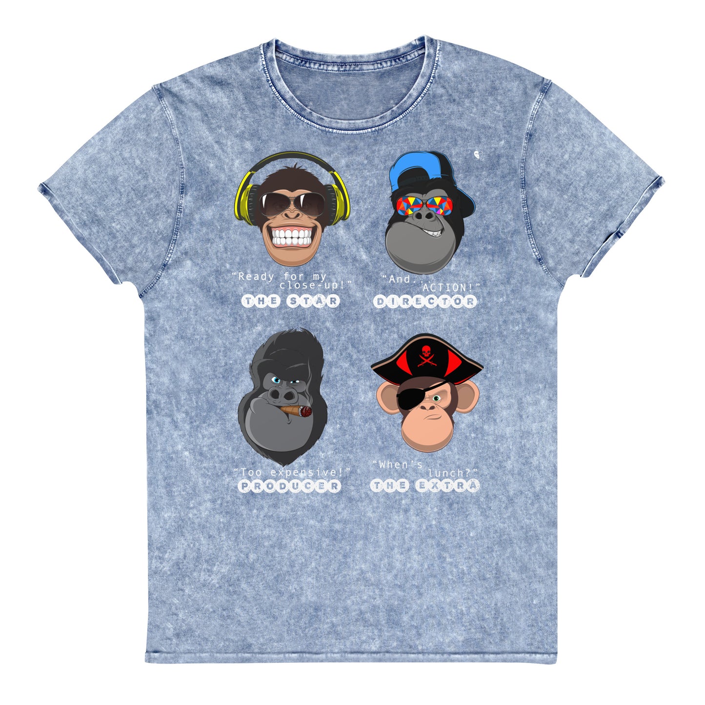 Movie Monkeys - Denim T-Shirt