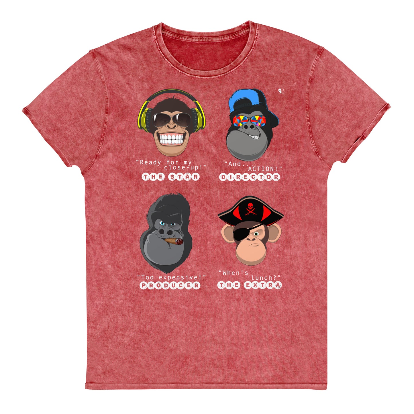 Movie Monkeys - Denim T-Shirt