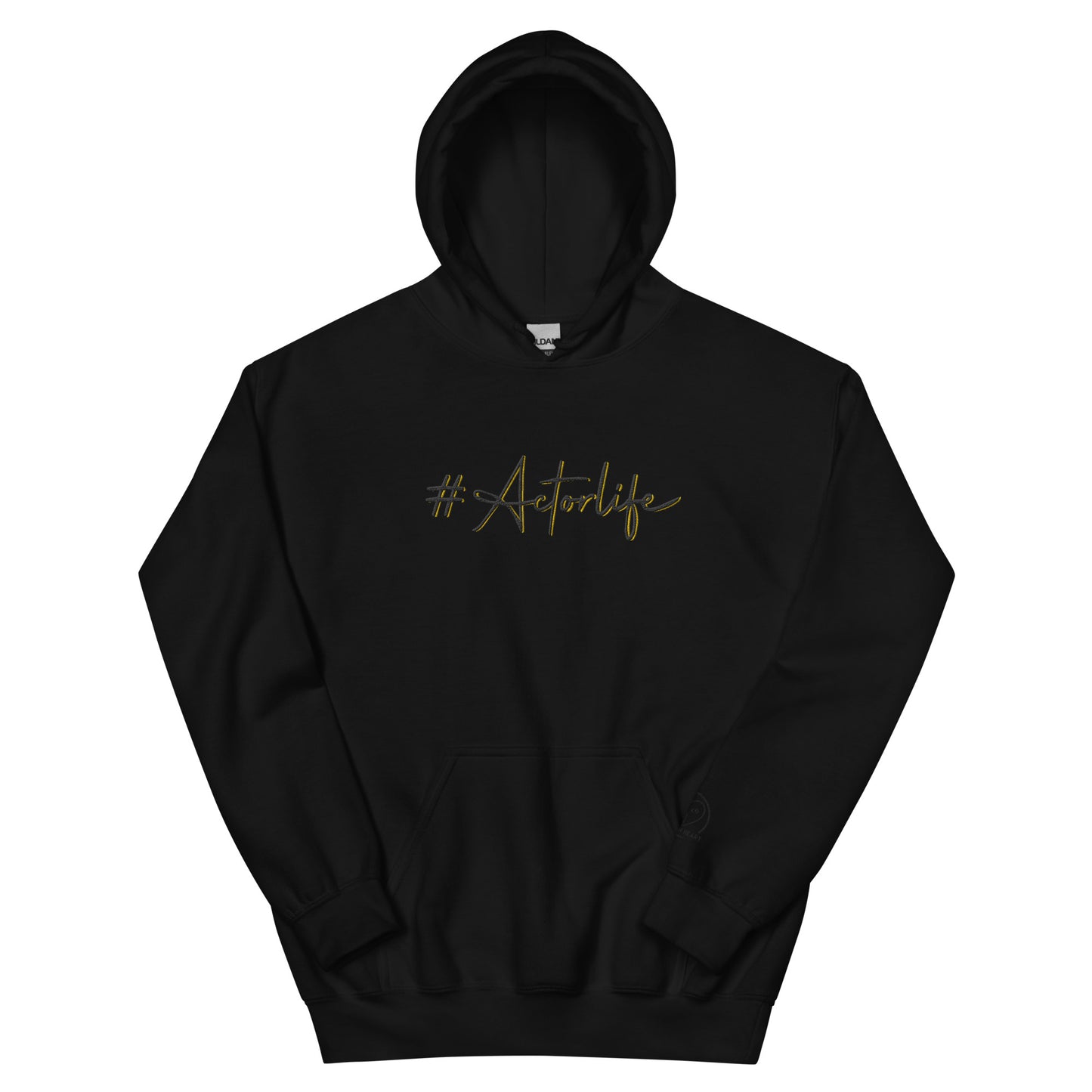 #Actorlife Cursive - Embroidered Staple Unisex Hoodie