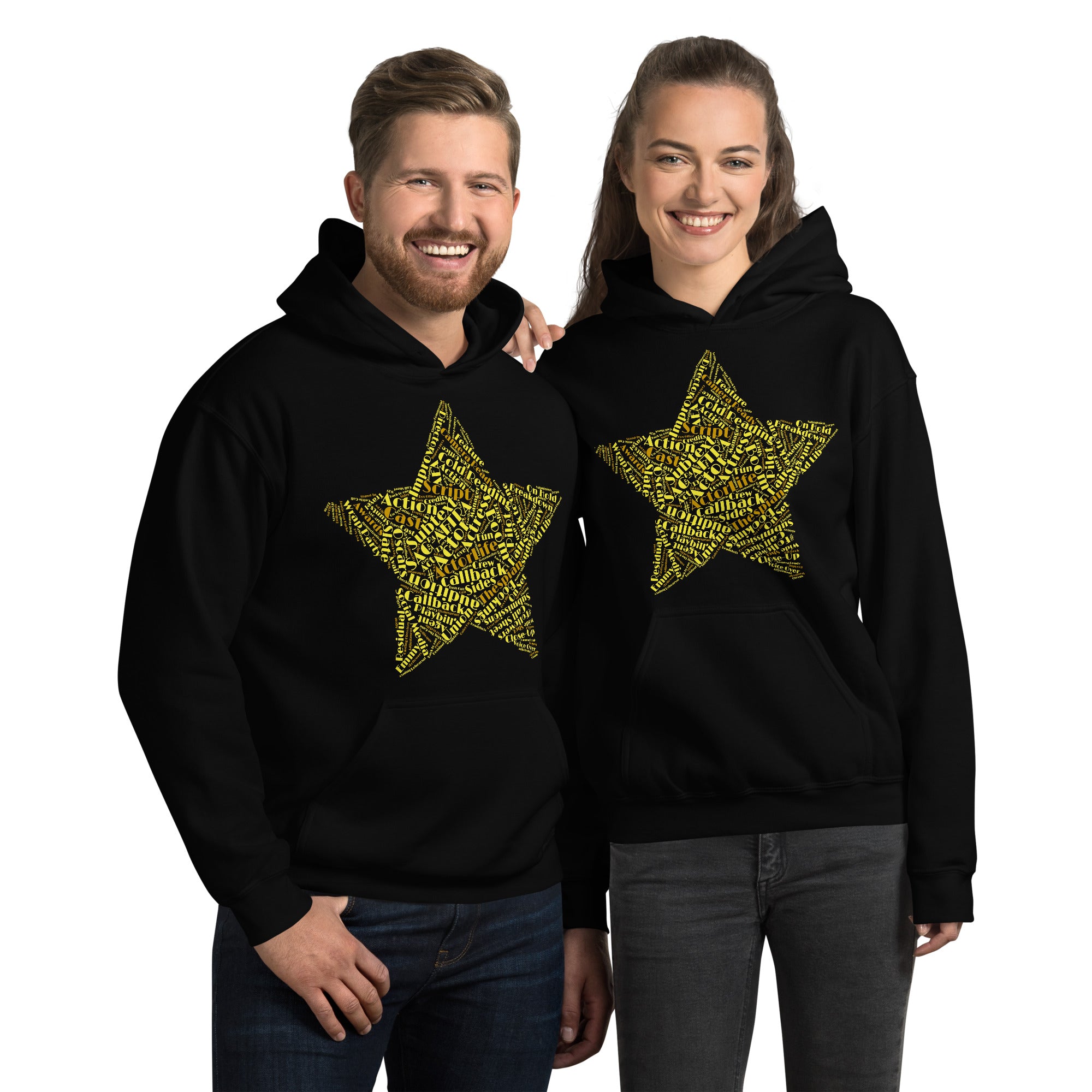 Hollywood Star- Printed Staple Unisex Hoodie