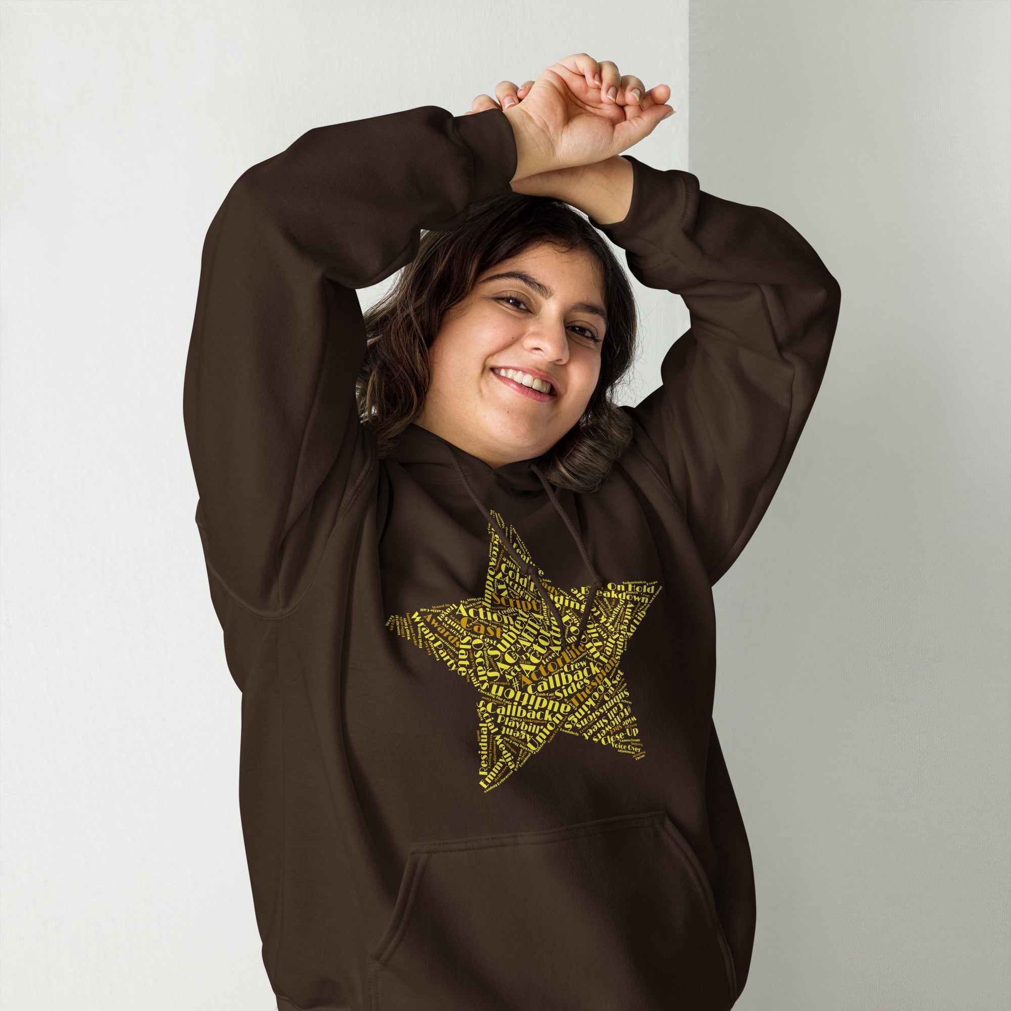 Hollywood Star- Printed Staple Unisex Hoodie