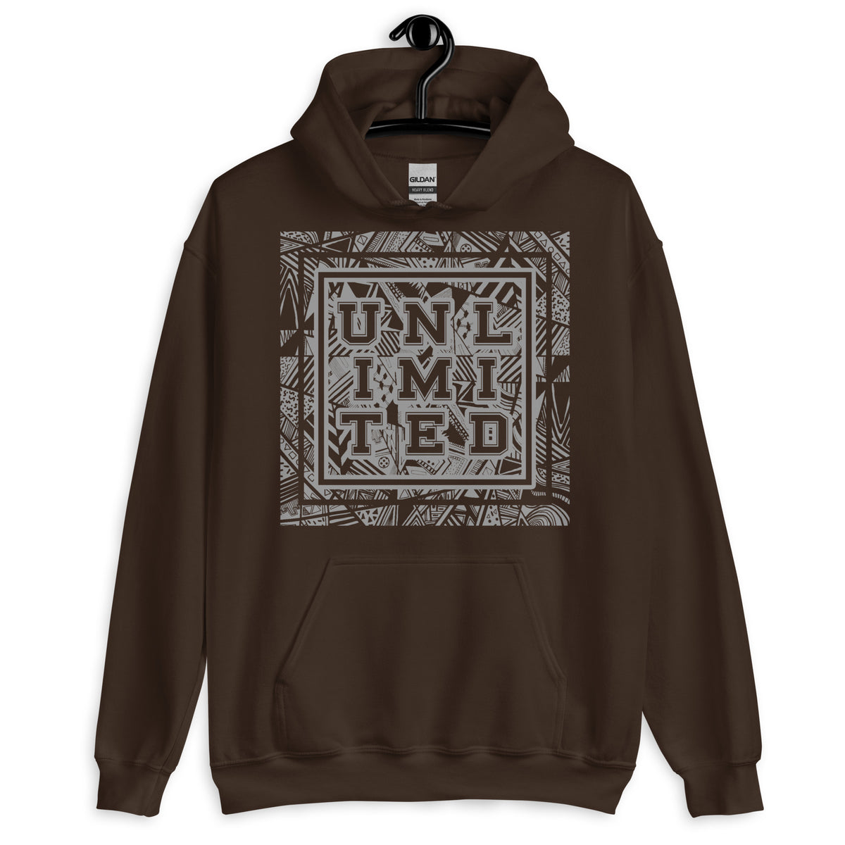 Unlimited - Printed Staple Unisex Hoodie