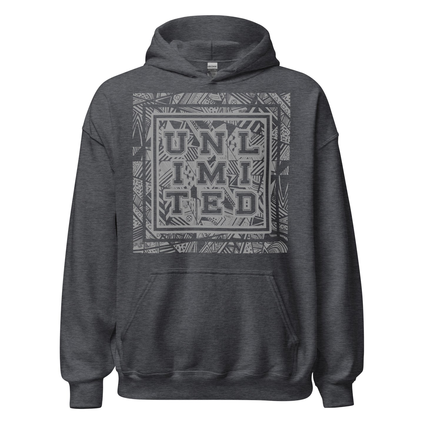 Unlimited - Printed Staple Unisex Hoodie