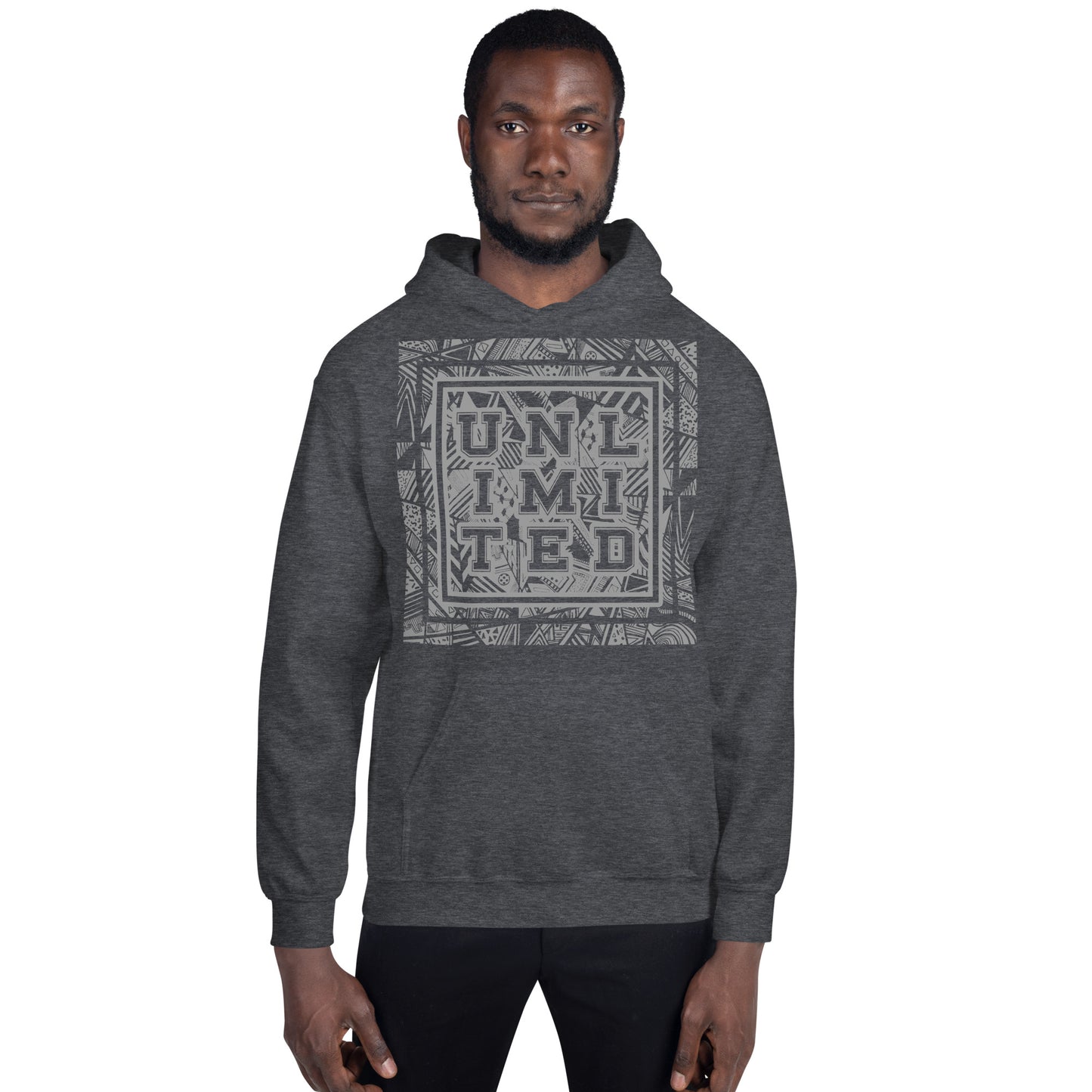 Unlimited - Printed Staple Unisex Hoodie