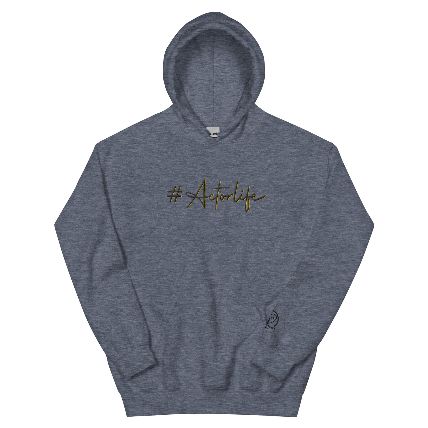 #Actorlife Cursive - Embroidered Staple Unisex Hoodie