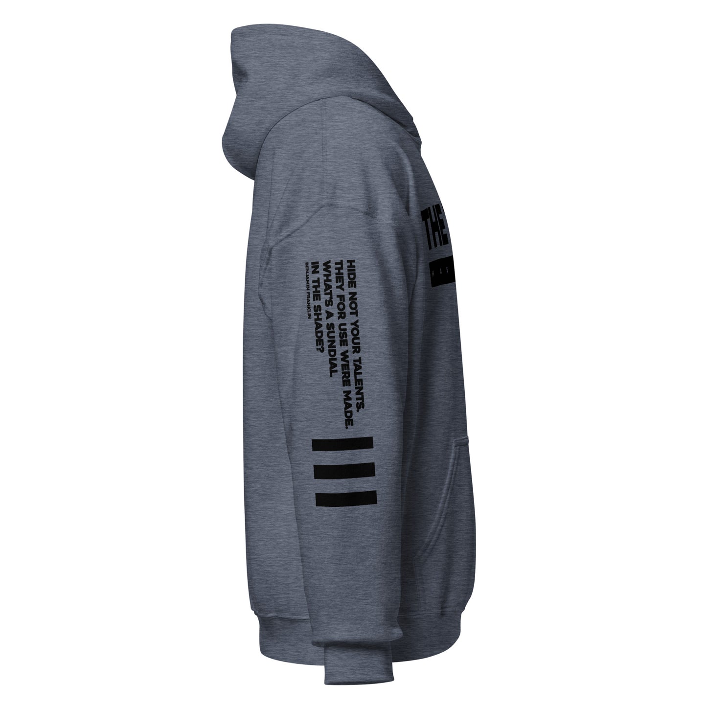 The Talent Has Arrived - Printed Sleeves Staple Unisex Hoodie